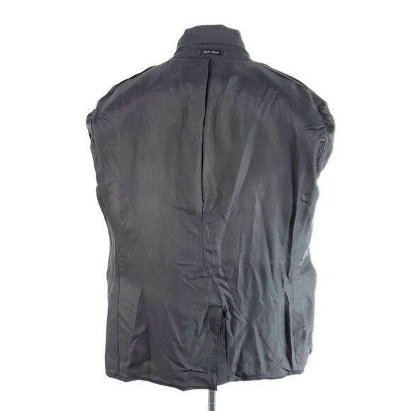 Alexandre London Savile Row Wool 2 Button Suit Jacket 44R Gray Twill - Picture 10 of 10